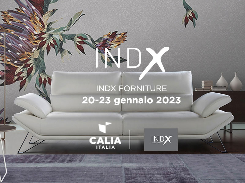 Calia Italia attends INDX 2023: all models on display in Birmingham