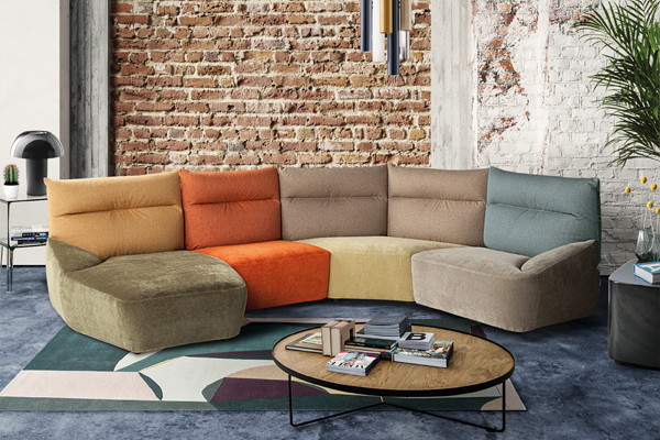 How to choose a colourful sofa.