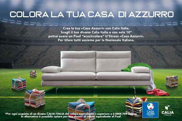 ‘Colour your home blue’: Calia Italia’s limited edition ‘Casa Azzurri’ U’Strozz