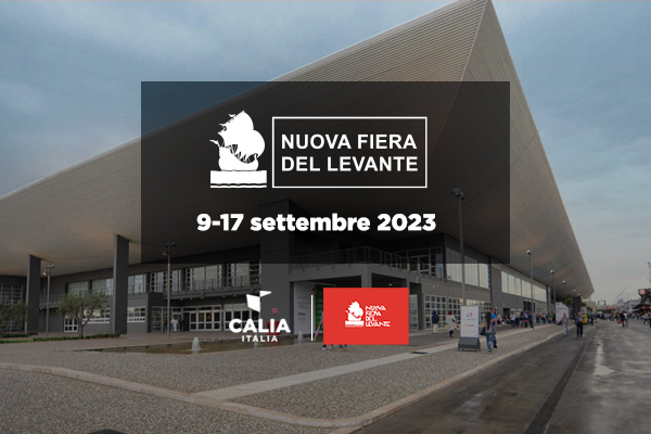 Calia Italia stars at ‘Fiera del Levante 2023’ in Bari